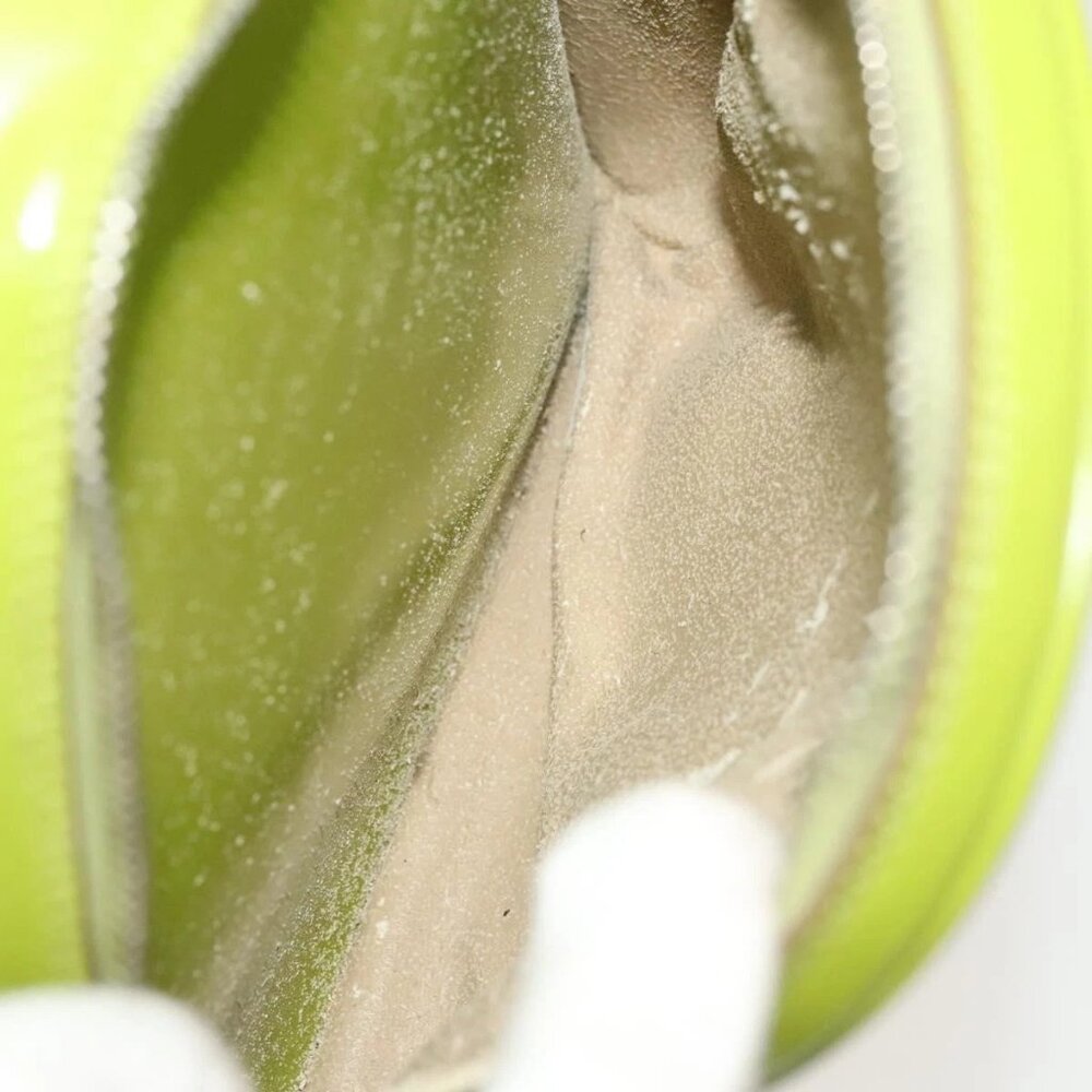 GUCCI Bamboo Body Bag Patent leather Green - Picture 13 of 16